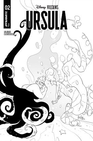 Disney Villains Ursula #2 CVR M CVR M MIRKA ANDOLFO LINE ART cover