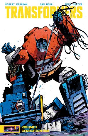 Transformers TP Vol 05 Generation One Direct Market Exclusive Daniel Warren Johnson
