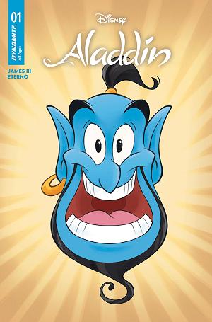 Aladdin #1 CVR D CVR D AGNESE ETERNO CARTOON HEAD cover