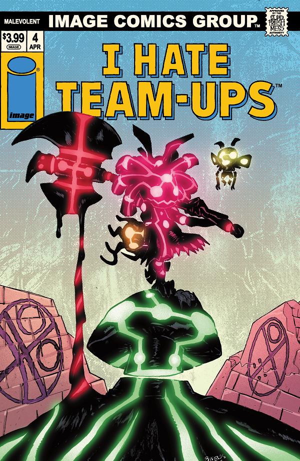 Malevolent #4 CVR B CVR B JOHN BIVENS I HATE FAIRYLAND TEAM UP cover