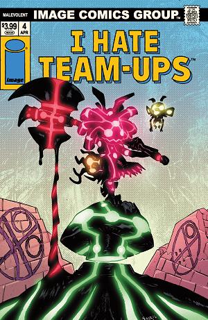 Malevolent #4 CVR B CVR B JOHN BIVENS I HATE FAIRYLAND TEAM UP cover