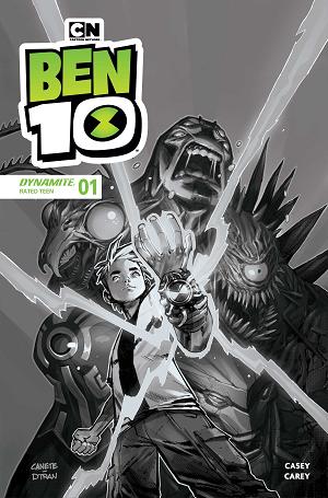 Ben 10 #1 CVR J CVR J INC 1:10 ERIC CANETE LINE ART cover