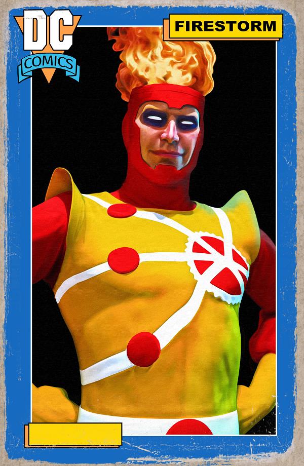 Fury Of Firestorm #2 CVR D (OF 6) CVR D MARK SPEARS CARD STOCK cover