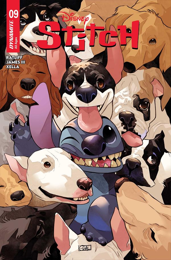 Stitch #9 cover by Edwin Galmon