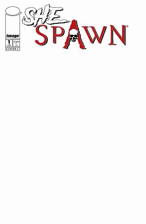 She-Spawn #1 CVR C (OF 5) CVR C BLANK SKETCH cover