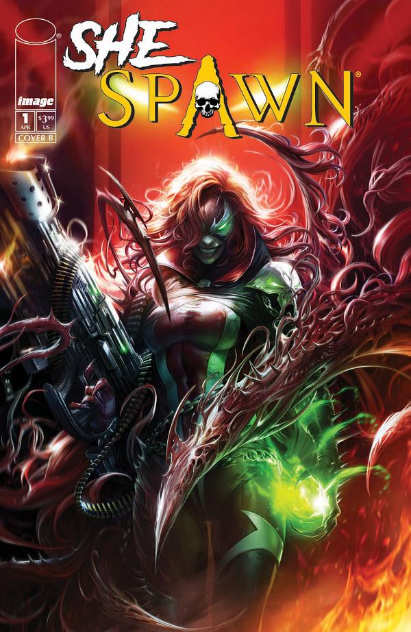 She-Spawn #1 CVR B (OF 5) CVR B FRANCESCO MATTINA cover