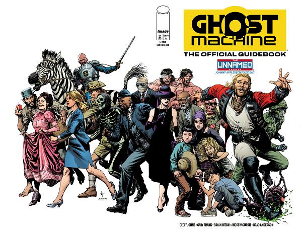 Ghost Machine The Official Guidebook #2 CVR A GARY FRANK & BRAD ANDERSON WRAPAROUND cover