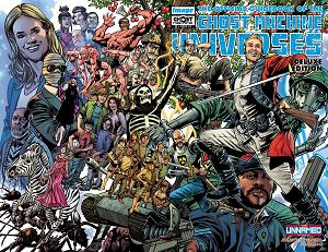 Ghost Machine The Official Guidebook #2 CVR B (OF 5) CVR B BRYAN HITCH & BRAD ANDERSON WRAPAROUND cover