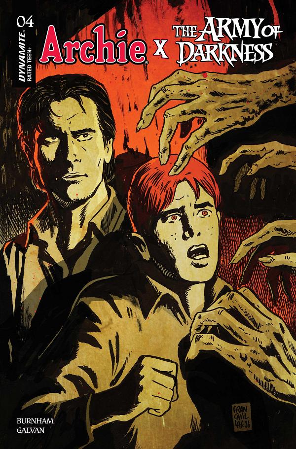 Archie X Army Of Darkness #4 CVR A FRANCESCO FRANCAVILLA cover