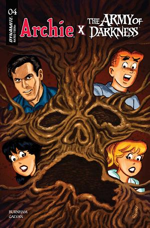 Archie X Army Of Darkness #4 CVR B CVR B BILL GALVAN cover