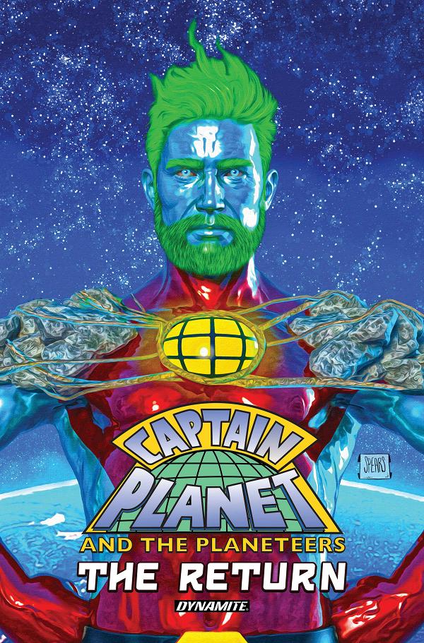 Captain Planet The Return TP cover by Mark Spears