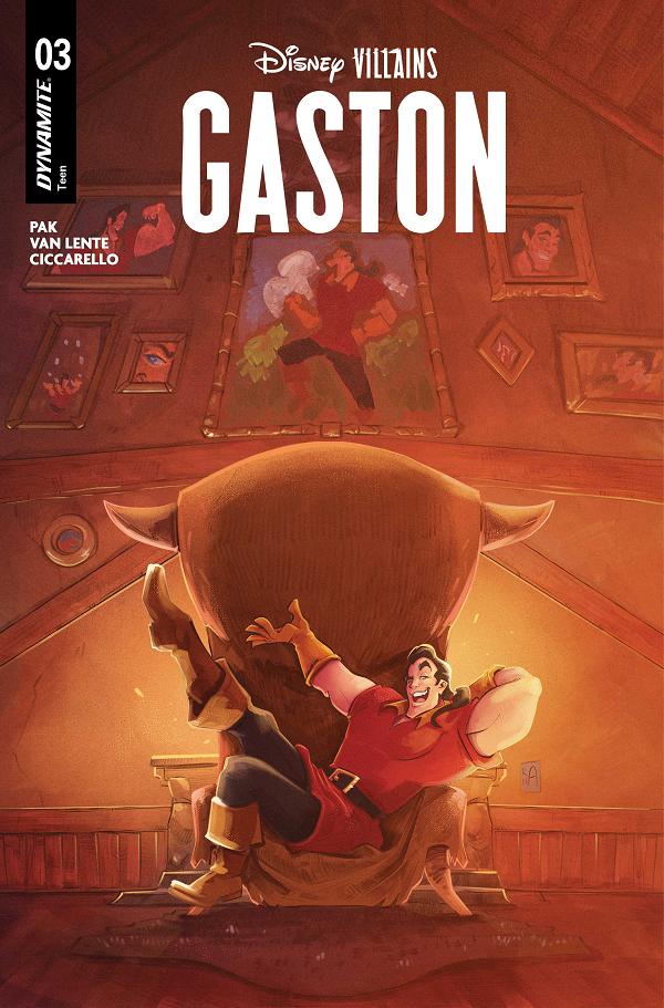 Disney Villains Gaston #3 CVR A ALESSANDRO RANALDI cover