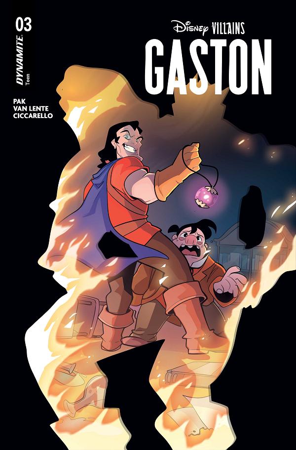 Disney Villains Gaston #3 CVR C CVR C MILENA CICCARELLO cover