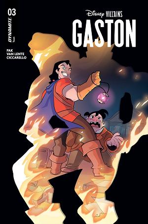 Disney Villains Gaston #3 CVR C CVR C MILENA CICCARELLO cover