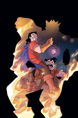 Disney Villains Gaston #3 CVR F CVR F INC 1:10 MILENA CICCARELLO VIRGIN cover