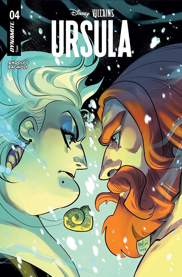 Disney Villains Ursula #4 cover by Mirka Andolfa