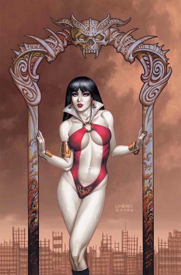 Vampirella Armageddon #11 variant cover by Joseph Michael Linsner
