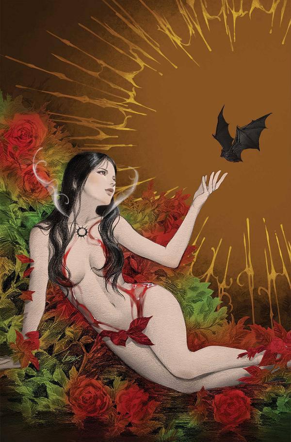 Vampirella Armageddon #11 variant cover by Leirix Li