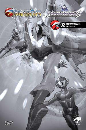 Thundercats X Silverhawks #2 CVR H INC 1:15 ERIC CANETE LINE ART cover