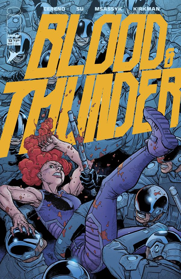 Blood & Thunder #13 CVR A EJ SU & DEE CUNNIFFE (MR) cover