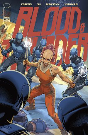 Blood & Thunder #13 CVR D CVR D INC 1:25 PETE WOODS cover