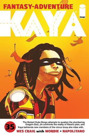 Kaya #35 CVR A WES CRAIG cover