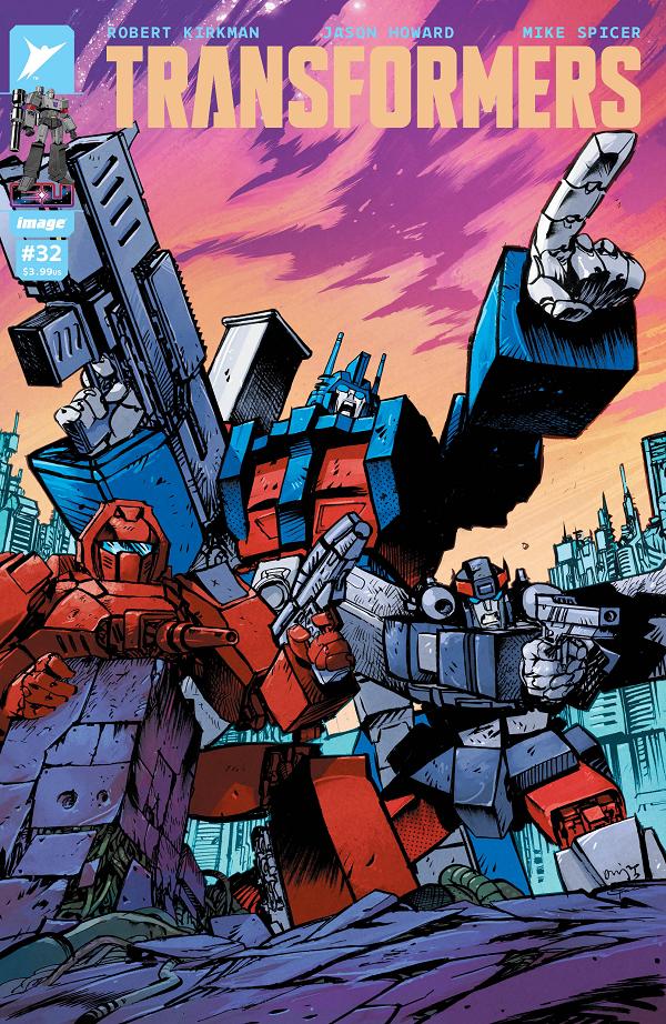 Transformers #32 CVR B CVR B DANIEL WARREN JOHNSON & MIKE SPICER cover