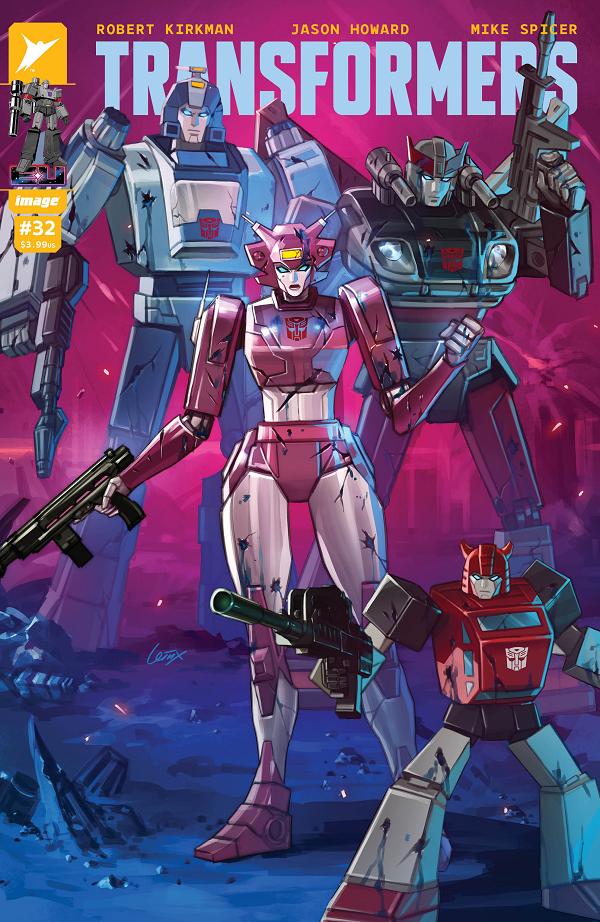 Transformers #32 CVR D CVR D INC 1:25 LEIRIX LI cover