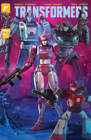 Transformers #32 CVR D CVR D INC 1:25 LEIRIX LI cover