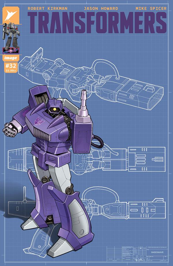 Transformers #32 CVR E CVR E INC 1:50 EJ SU cover