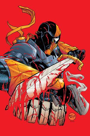 Deathstroke The Terminator #3 CVR C CVR C BRAD WALKER CARD STOCK cover