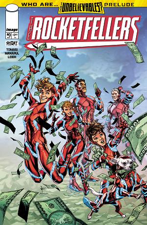 Rocketfellers #0 CVR B CVR B GARY FRANK & BRAD ANDERSON cover
