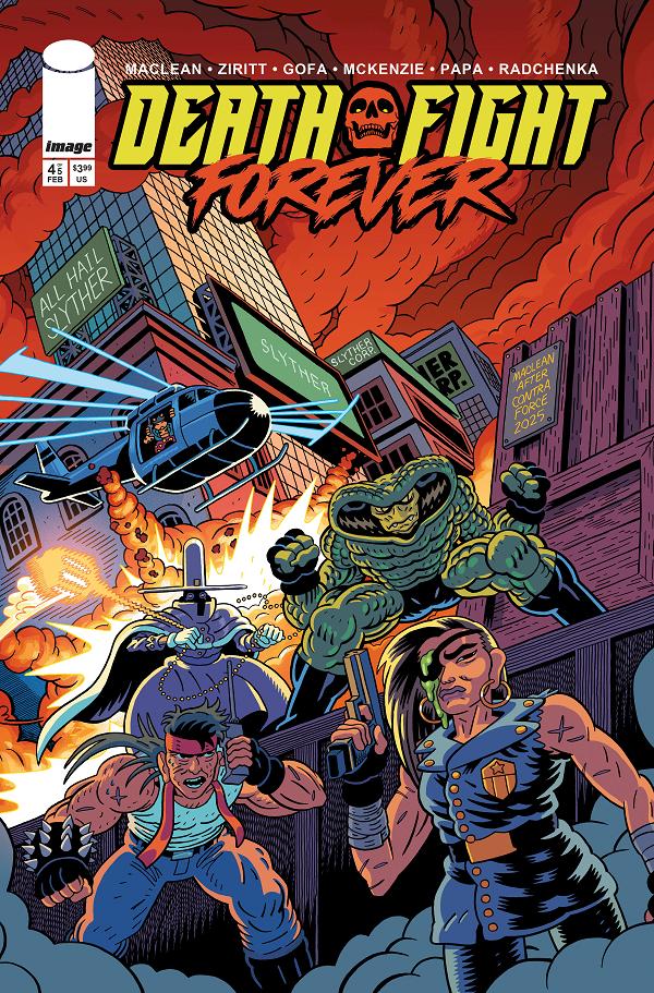 Death Fight Forever #4 CVR A ANDREW MACLEAN (MR) cover