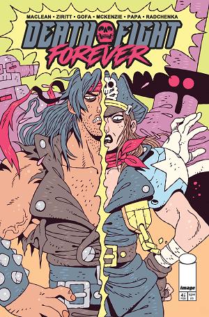 Death Fight Forever #4 CVR B (OF 5) CVR B SAM MCKENZIE cover