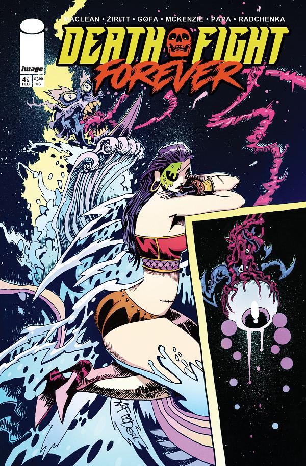 Death Fight Forever #4 CVR C (OF 5) CVR C INC 1:25 JIM MAHFOOD cover