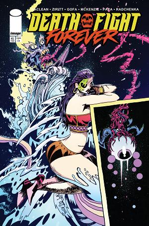 Death Fight Forever #4 CVR C (OF 5) CVR C INC 1:25 JIM MAHFOOD cover