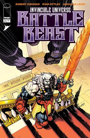 Invincible Universe Battle Beast #9 CVR A RYAN OTTLEY & ANNALISA LEONI cover