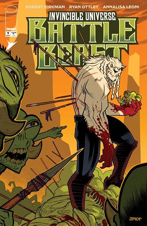 Invincible Universe Battle Beast #9 CVR F CVR F INC 1:100 JOHN AMOR cover