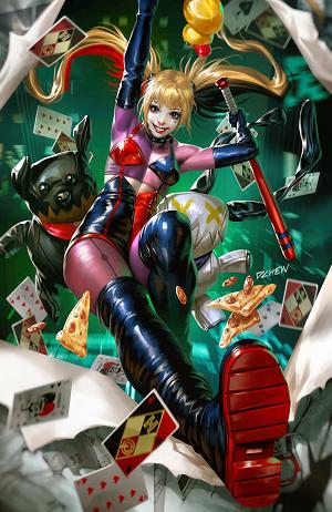 Harley Quinn #62 CVR D CVR D DERRICK CHEW CARD STOCK cover