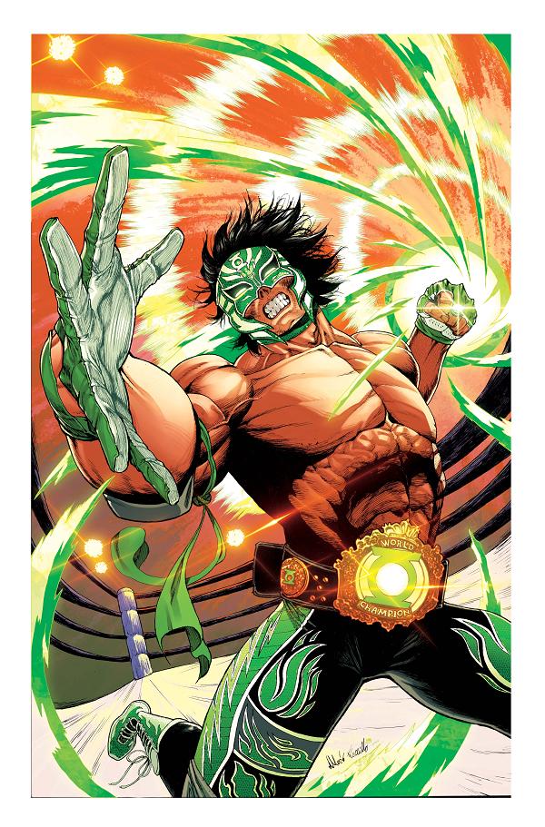 Green Lantern #35 CVR D CVR D MARIO FOX FOCCILLO CARD STOCK cover