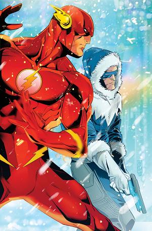 Flash #33 CVR B CVR B JOHN TIMMS CARD STOCK cover
