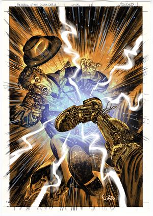 The Peril Of The Brutal Dark An Ezra Cain Mystery #4 CVR B (OF 6) CVR B DUNCAN FEGREDO CARD STOCK cover