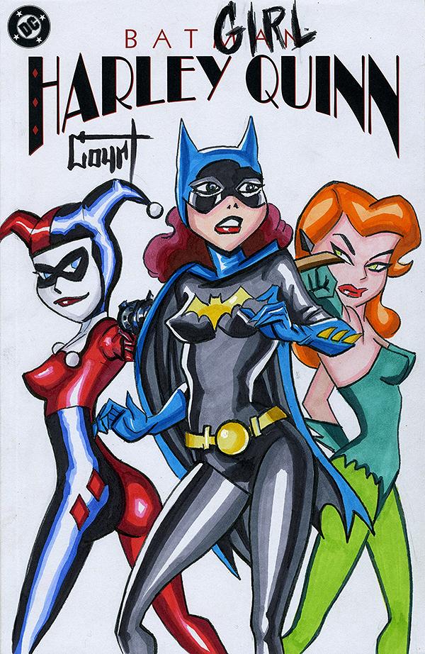 Df Batman Harley Quinn #1 cover