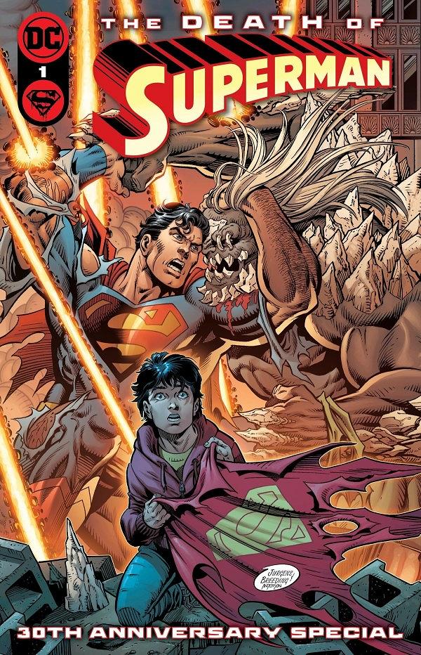 Df Death Of Superman 30Th Anniversary Special #1 cover