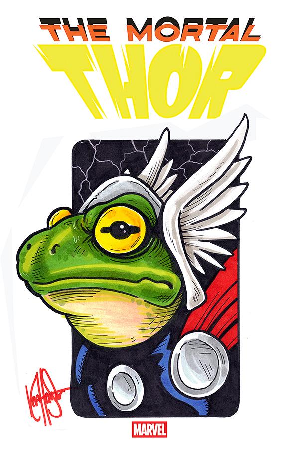 Df The Mortal Thor #1 cover
