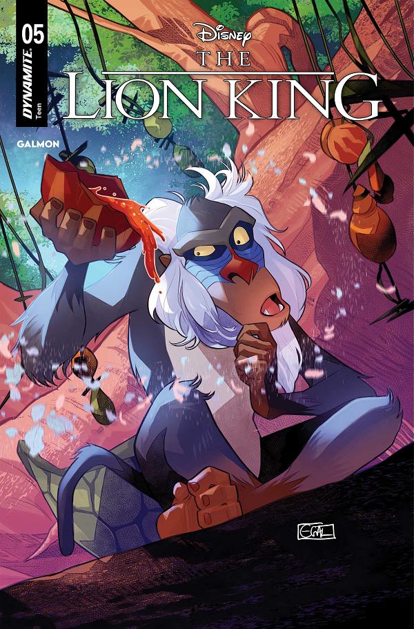 Lion King #5 cover by Edwin Galmon