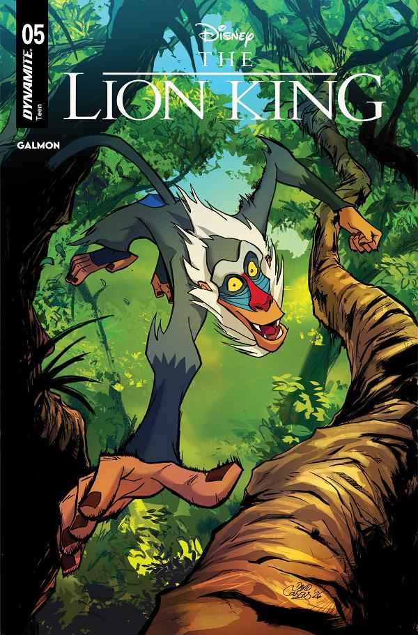 Lion King #5 variant cover by David Cousens