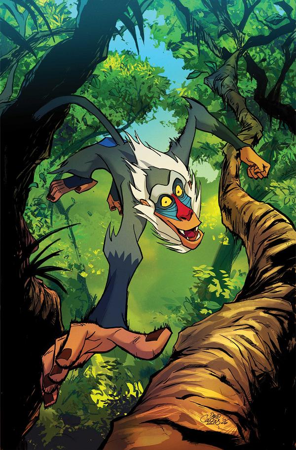 Lion King #5 variant cover by David Cousens