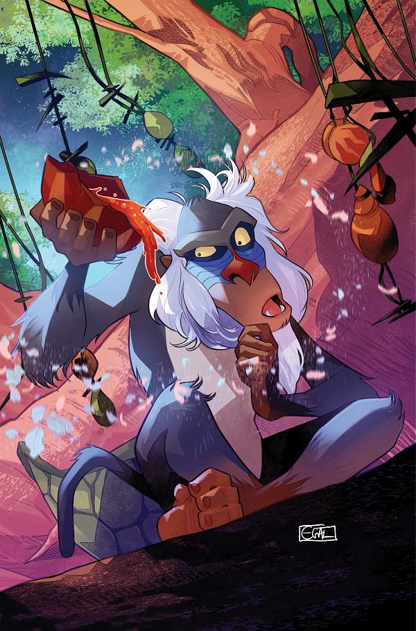 Lion King #5 variant cover by Edwin Galmon