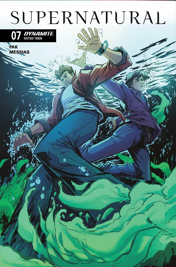 Supernatural #7 variant cover by David Cousens